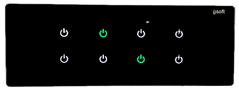 GSOFT S8T 8-Switch Smart Touch Panel